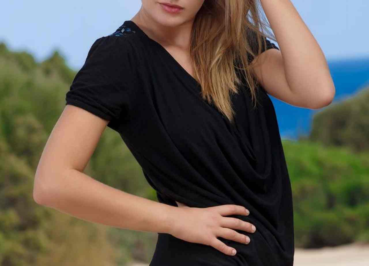Blonde glamour babe Edwige A unveiling nice teen tits outdoors on beach Blonde glamour babe Edwige A unveiling nice teen tits outdoors on beach